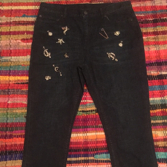 NWT Magaschoni slim fit cropped jeans - Picture 4 of 8